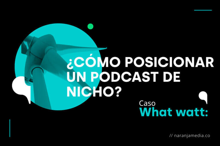 ¿Cómo posicionar un podcast de nicho? – Caso What Watt